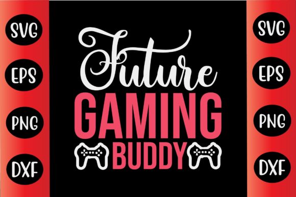 Baby SVG Design Future Gaming Buddy: Crafts & Graphics