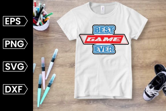 Best Game Ever: Gaming SVG for Crafts & Graphics