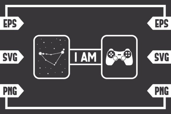 Capricorn Gaming Graphics for Crafts & Blogs