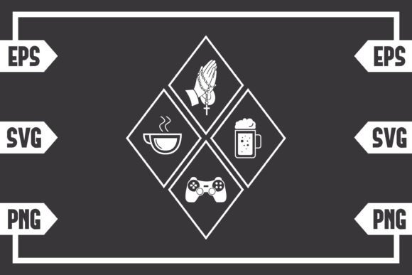 Coffee Jesus Beer Gaming Controller: Crafts & Graphics