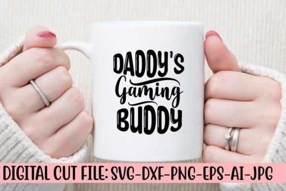 Daddy's Gaming Buddy: SVG Graphics for Crafts
