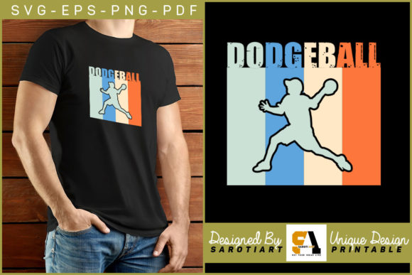 Dodgeball Vintage Sublimation Retro SVG: A Designer’s Review