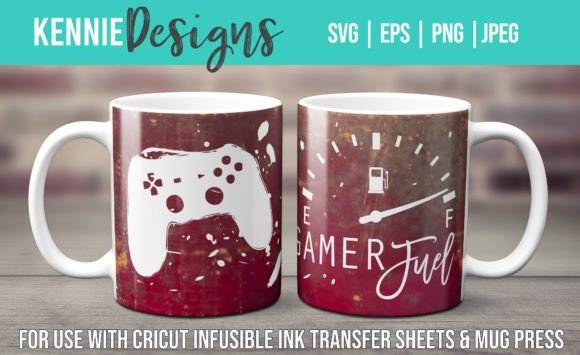 Gamer Fuel SVG: Graphics for Crafts