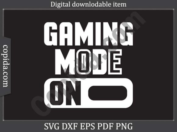Gaming Mode SVG: Graphics for Modern Crafts