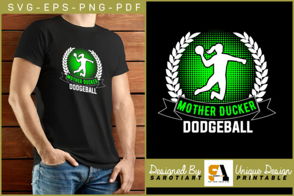 Graphics & Crafts: Mother Ducker Dodgeball SVG