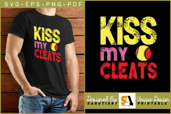 Kiss My Cleats SVG: Graphics for Crafts
