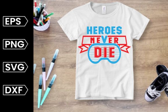 Reviewing Heros Never Die SVG for Embroidery