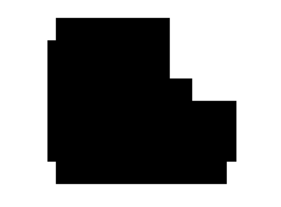 Reviewing Mono Blocky Bitmap Letter L for Stitchers