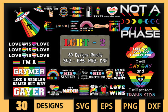Reviewing the LGBT Part 2 SVG Bundle for Embroidery